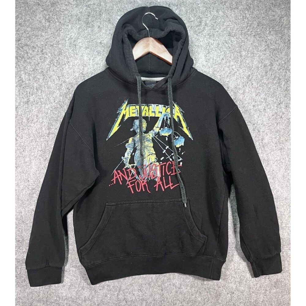 Metallica‎ And Justice For All Black Sweatshirt Size Small